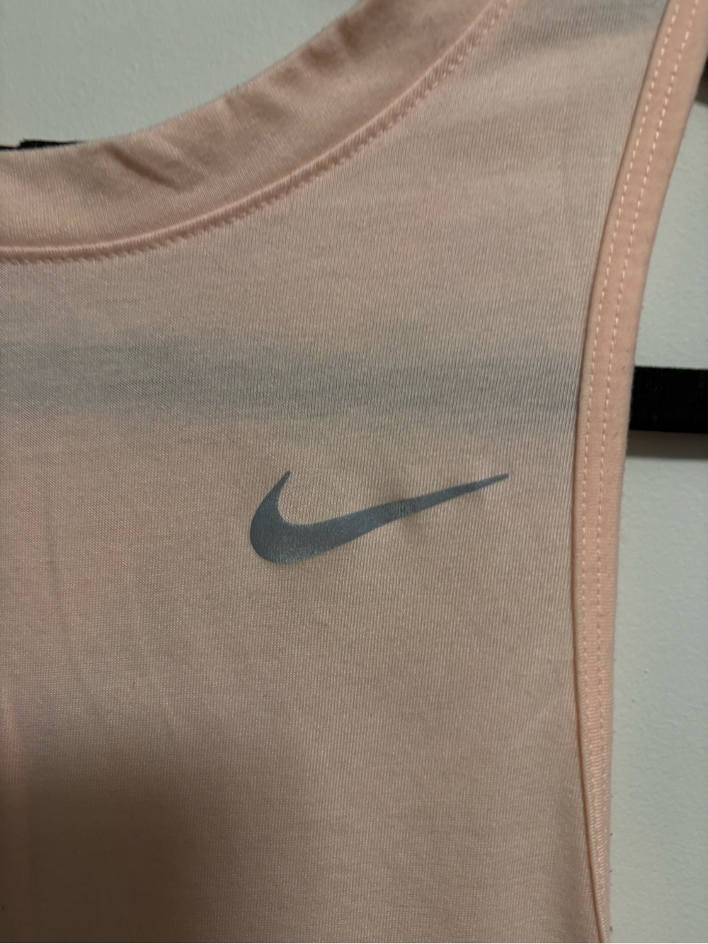 Nike Pale Pink Women's Athletic Tank Top - Picture 2 of 5